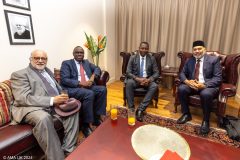 Tanzania delegation meets Ameer Sahib Baitul Futuh 